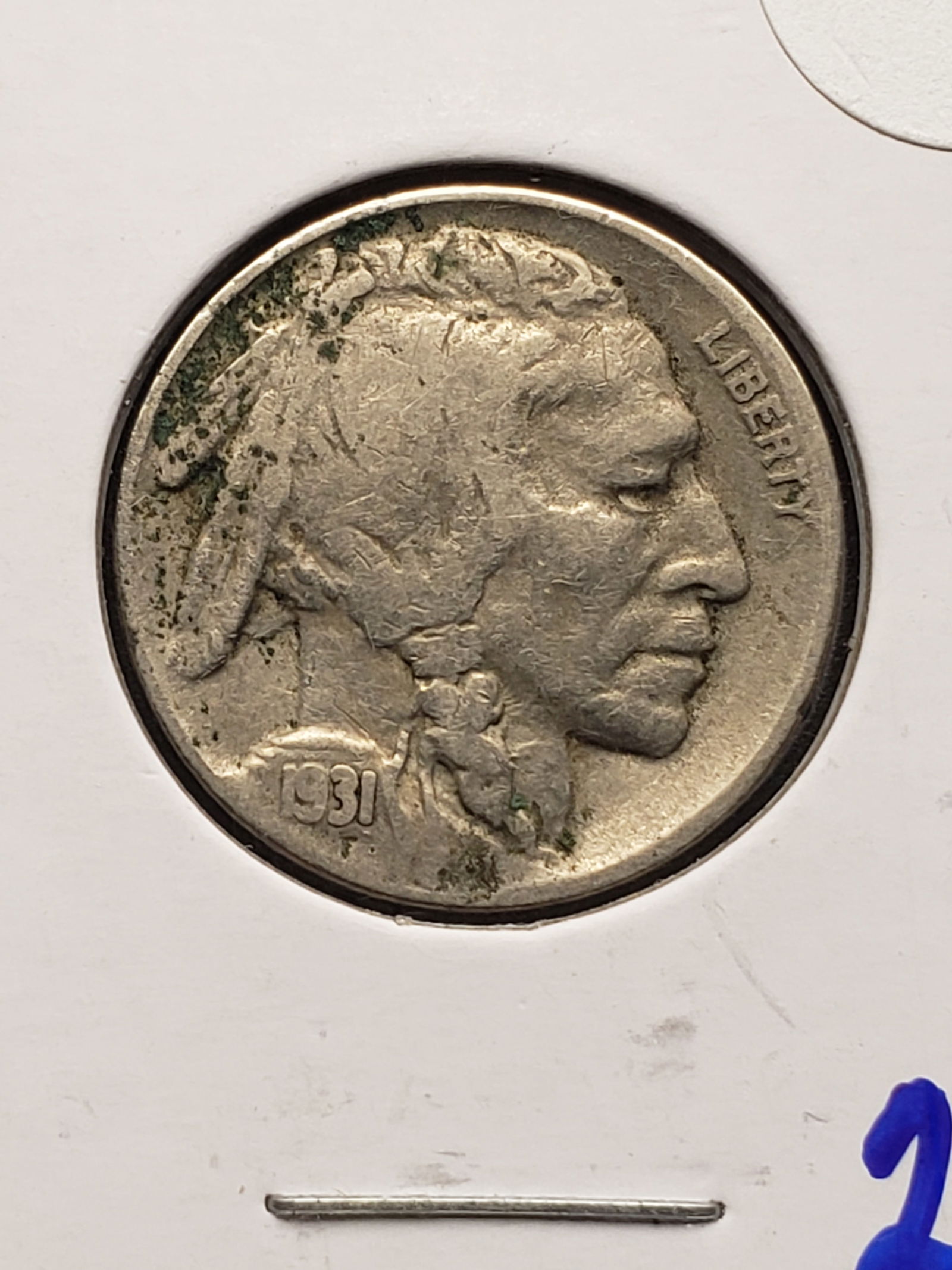 1931-S SEMI KEY Buffalo Nickel, Low Mintage (1 of 3)