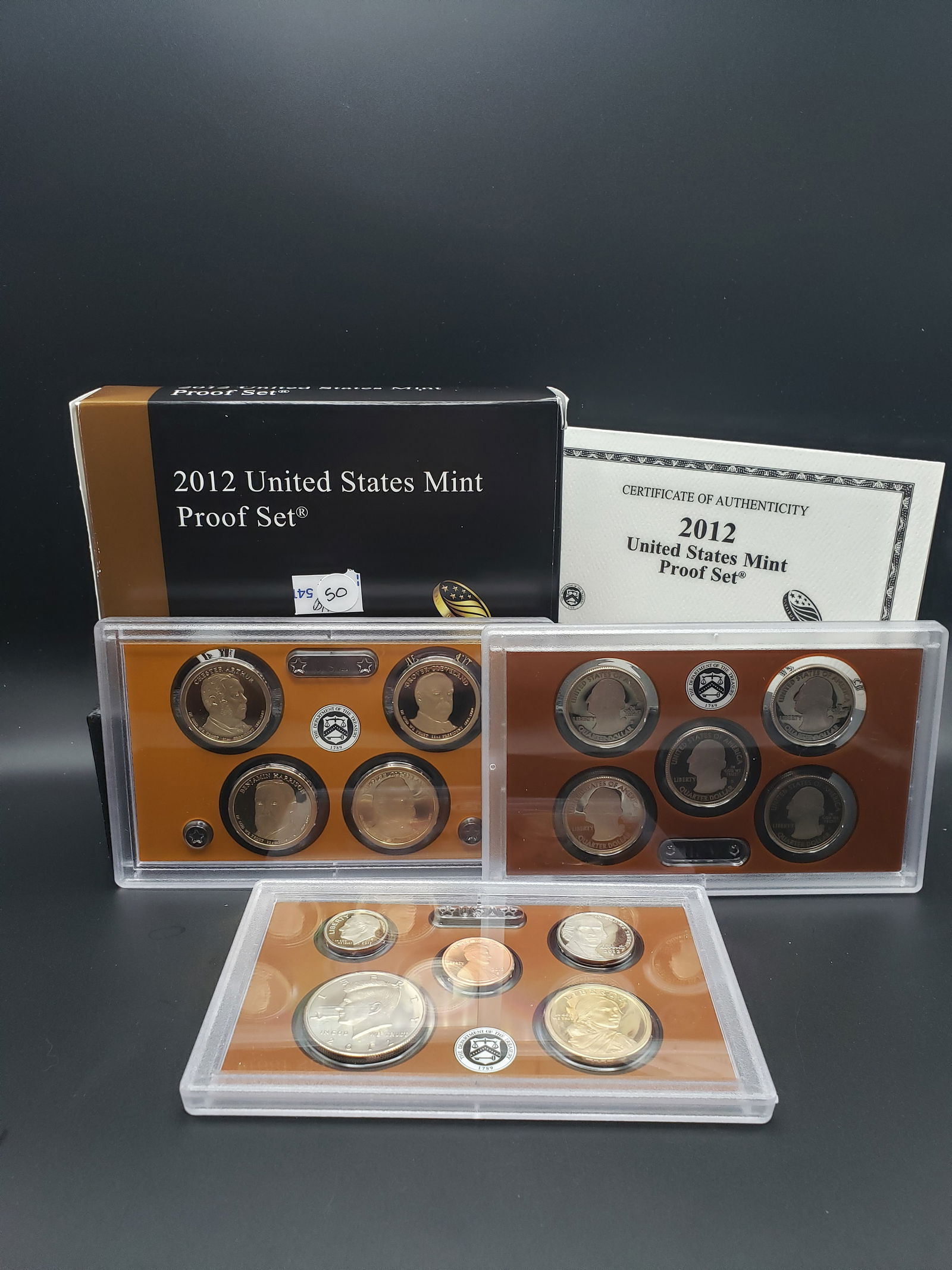 KEY DATE 2012-S US Mint Proof Set. OGP/COA. HIGH Book Value (1 of 8)
