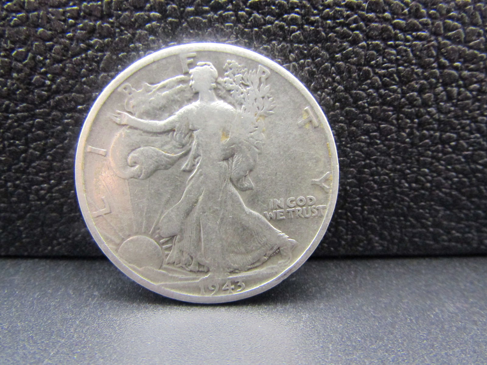 1943 S, 90% Silver, (WWII ERA-Nice Grade) Liberty Half, 83 years old (1 of 2)