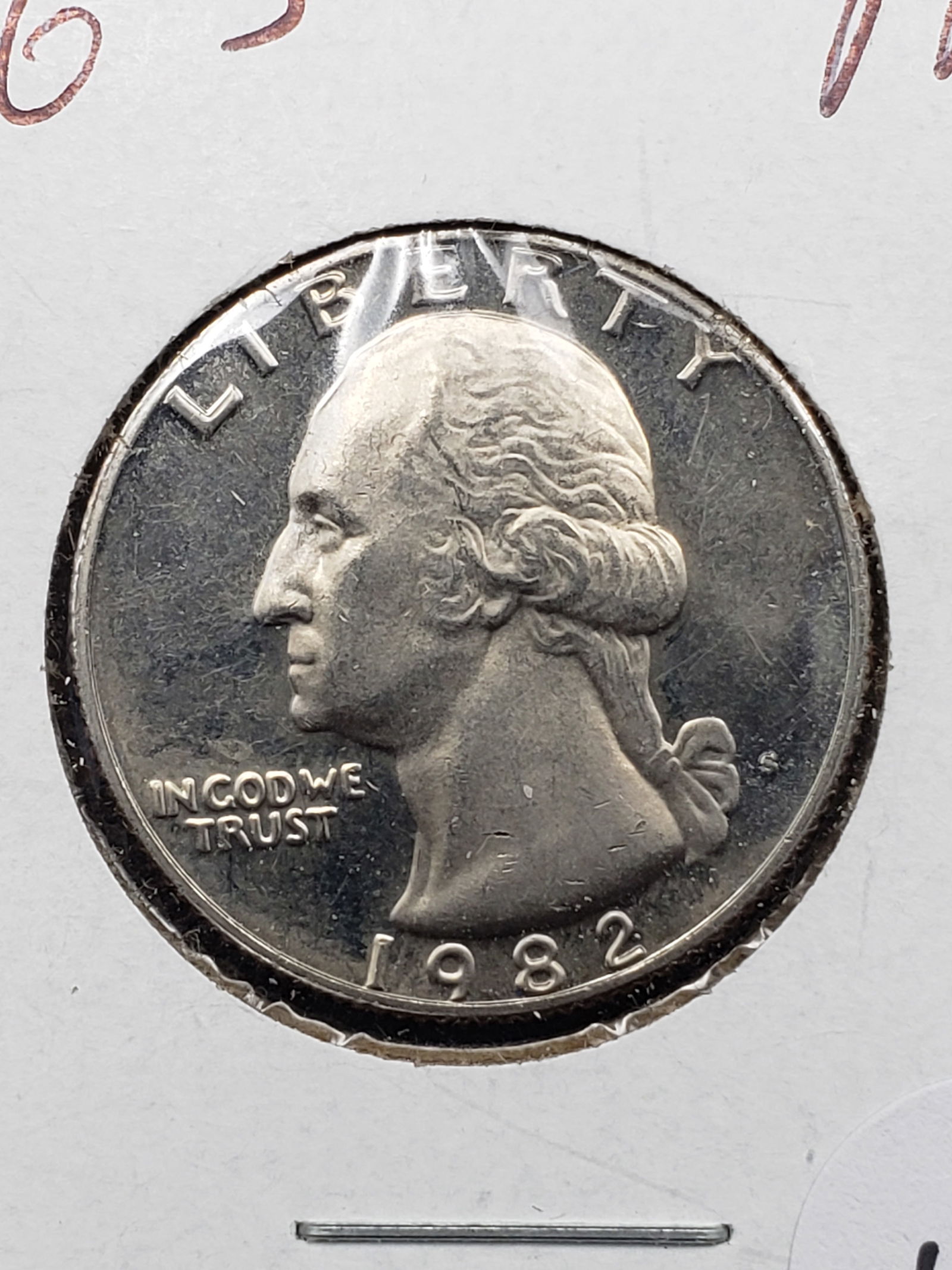 1986-S PROOF Washington Quarter (1 of 3)