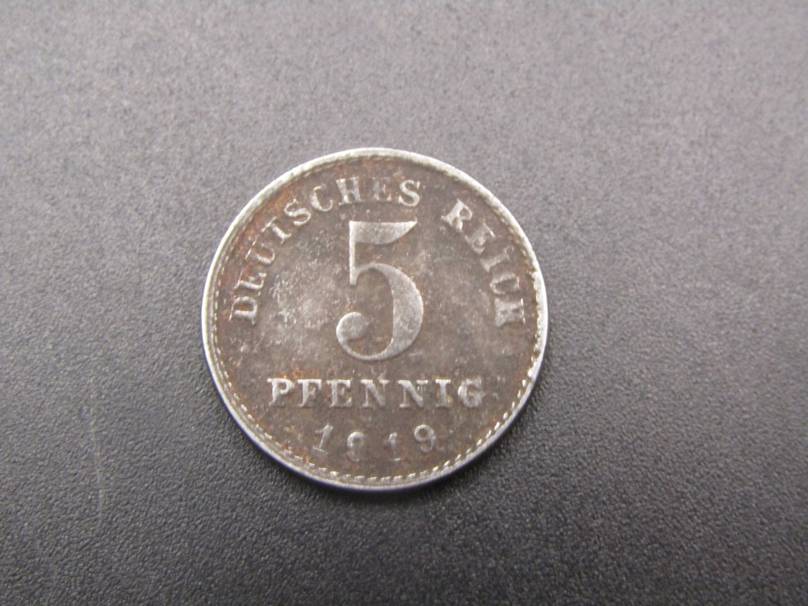 1919 (Great Details) German 5 R, 107 Years Old: 1919 (Great Details) German 5 R, 107 Years Old