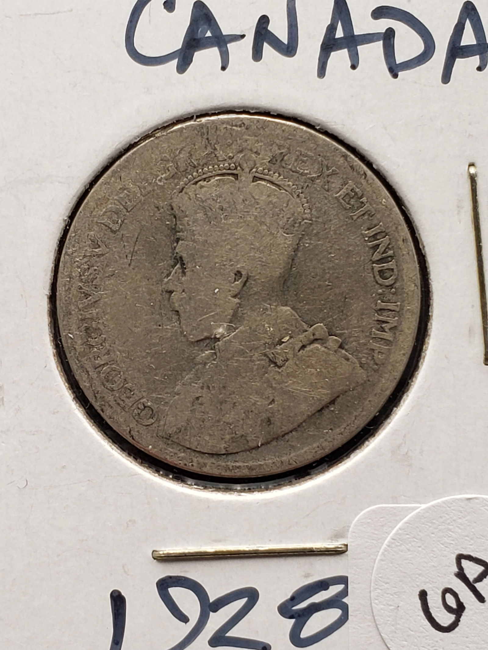 1928 Canada Quarter 925 Sterling Silver (1 of 3)