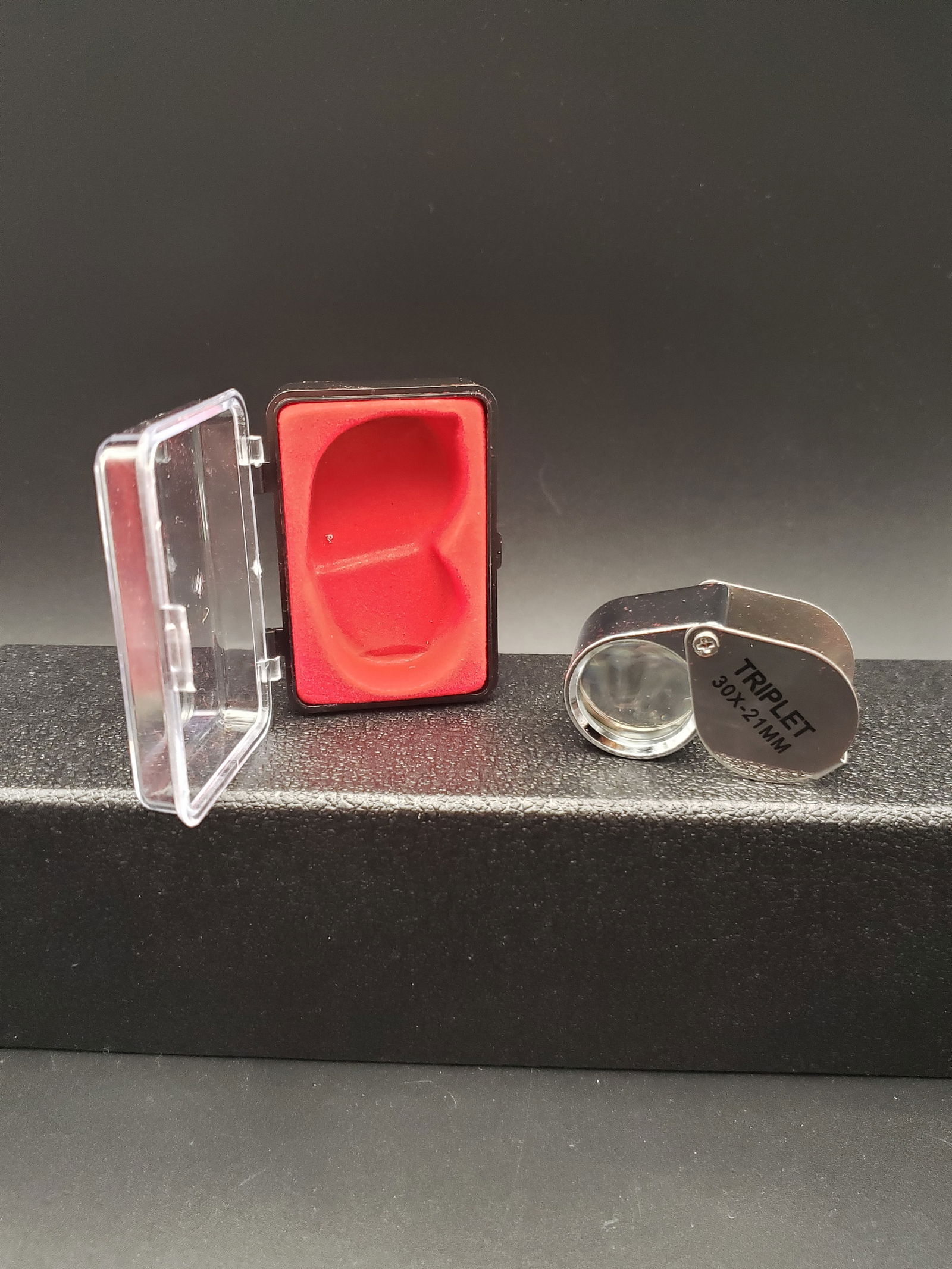 30x-21MM Triplet Magnifier NEW: 30x-21MM Triplet Magnifier NEW Condition Yes, we will ship this item. We offer in-house shipping to help save our customers money. Shipping & handling fees and insurance will be added to your invoice.