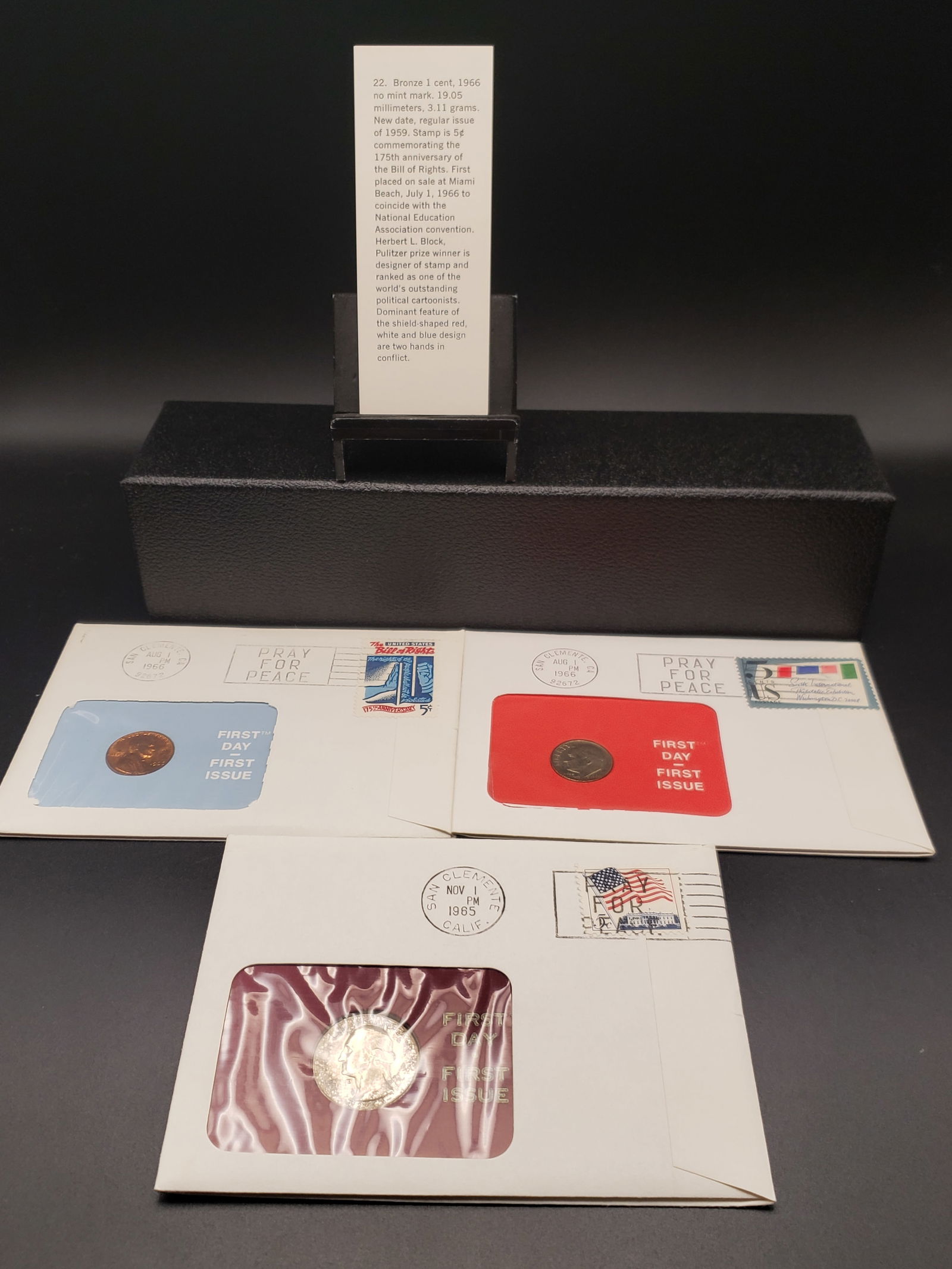 3 US Coin First Day Cover Coin and Stamp Sets (1 of 5)