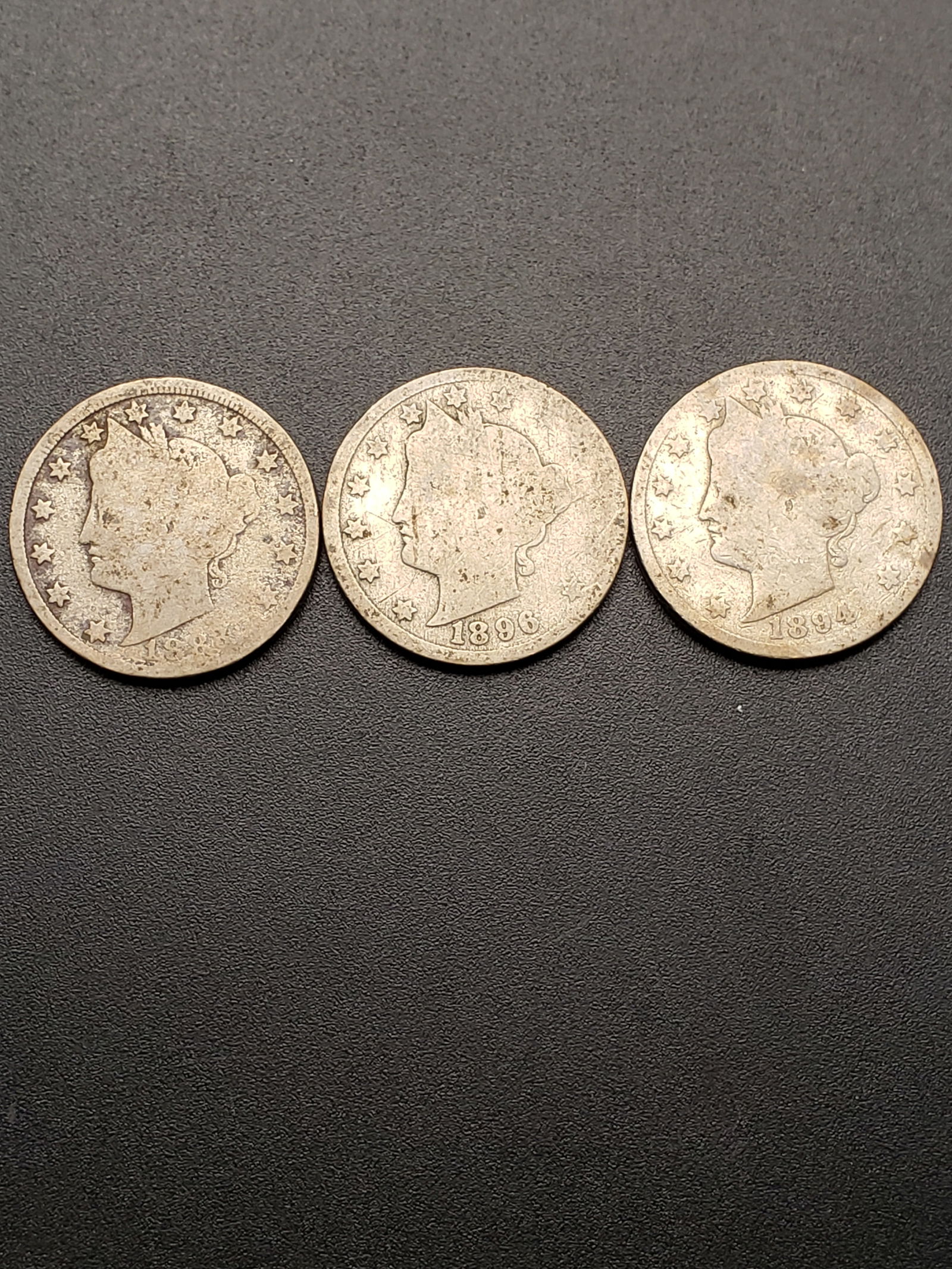 1888, 1896, 1894 Liberty Head V Nickels: 1888, 1896, 1894 Liberty Head V Nickels Condition Yes, we will ship this item. We offer in-house shipping to help save our customers money. Shipping & handling fees and insurance will be added to