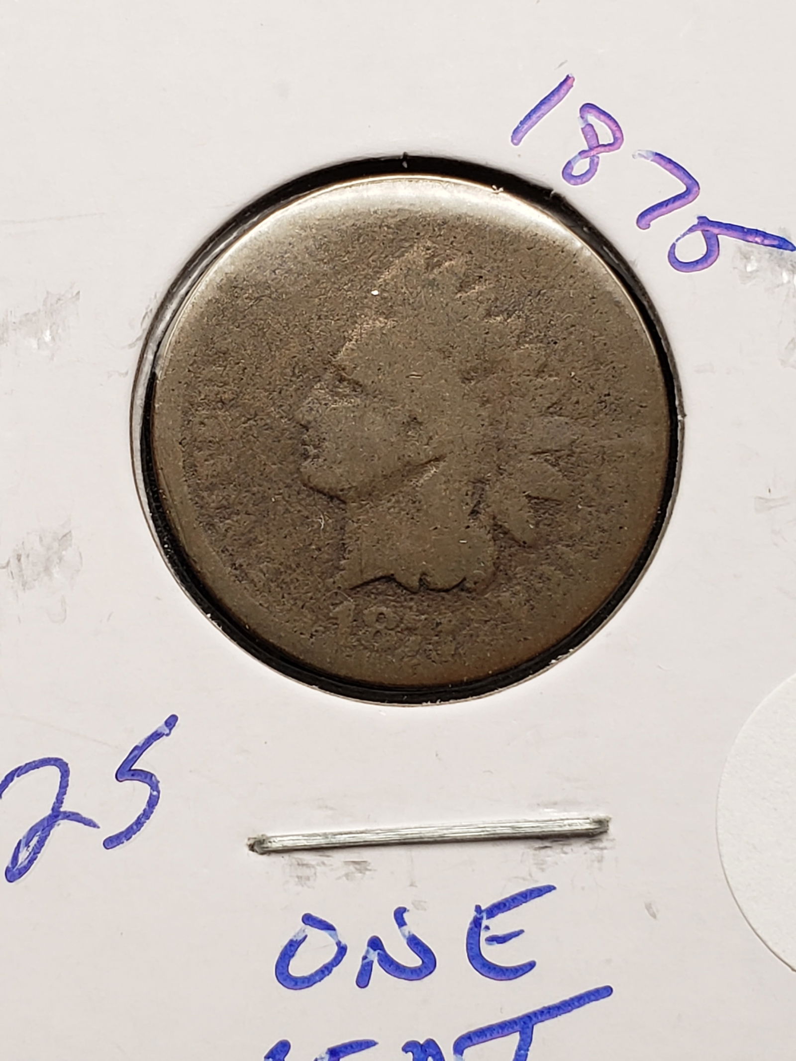 1875 Indian Head Penny - Better 1870's Date! (1 of 3)