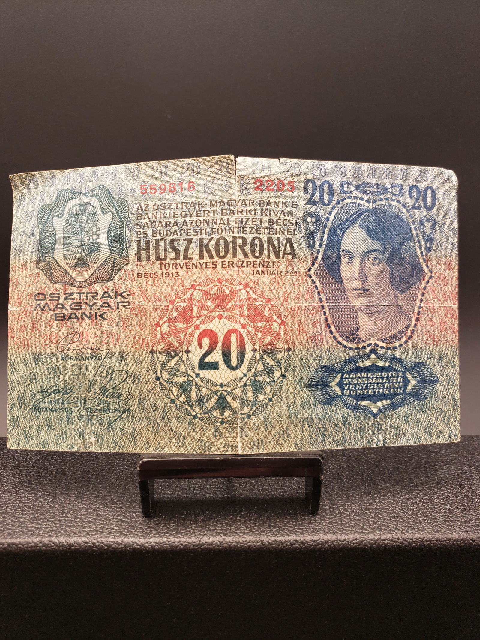 1913 Austro-Hungarian Empire 20 Kronen Bank Note, Tough: 1913 Austro-Hungarian Empire 20 Kronen Bank Note, Tough Condition Yes, we will ship this item. We offer in-house shipping to help save our customers money. Shipping & handling fees and insurance