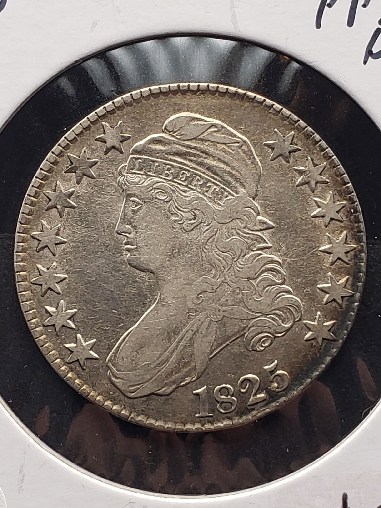 GORGEOUS 1825 Capped Bust Half Dollar, Super Grade! (1 of 3)
