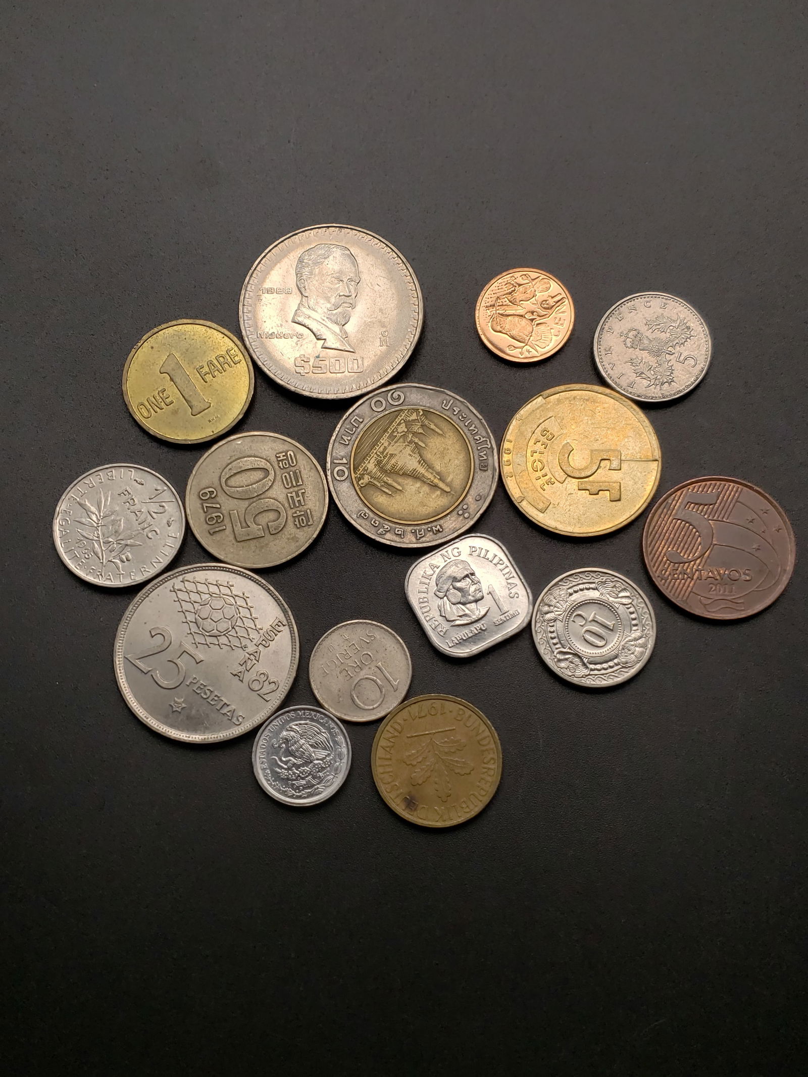 15 Mixed World/Foreign Coins (1 of 7)