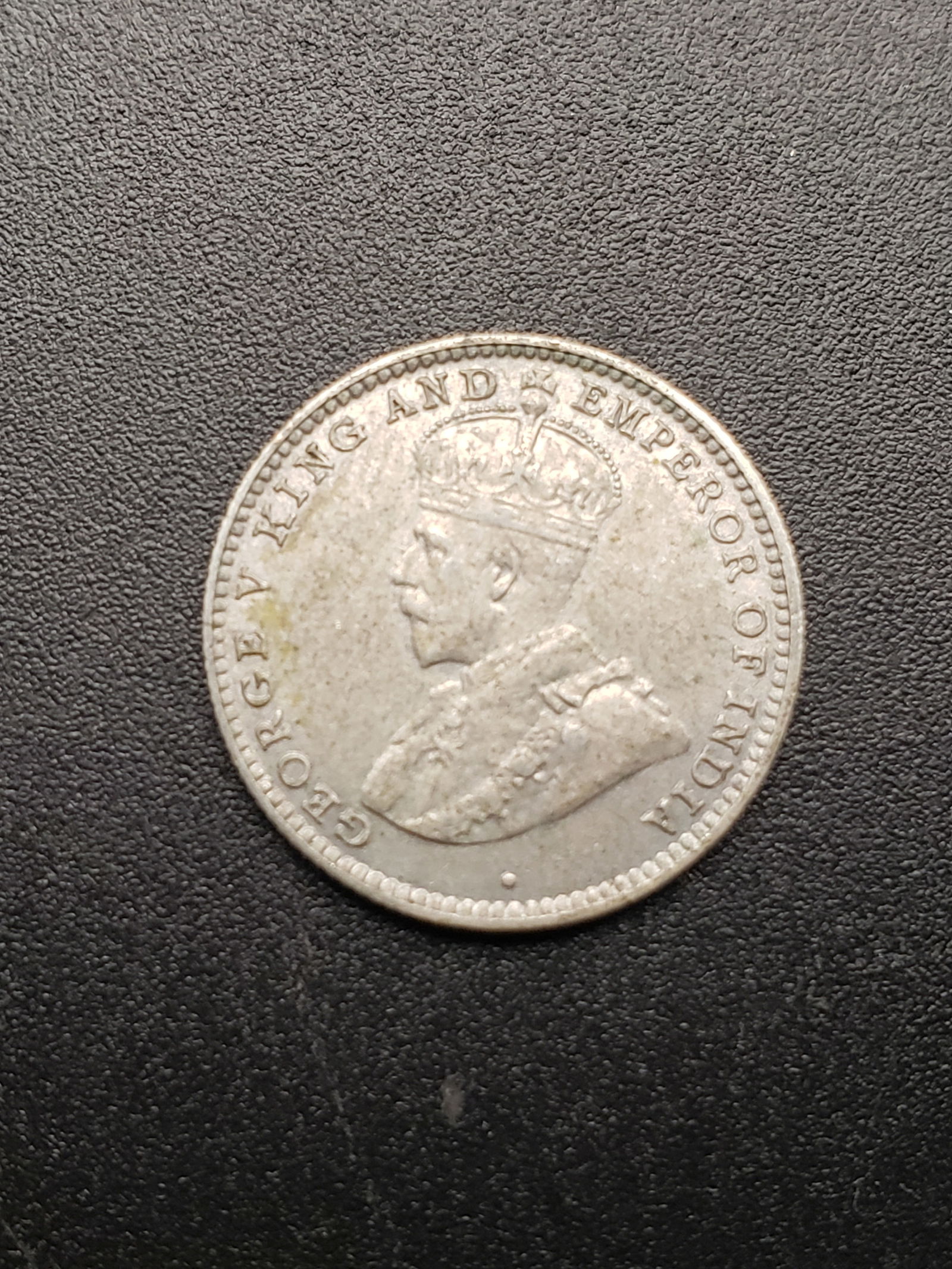 1927 Ceylon Silver 10 Cents (1 of 2)