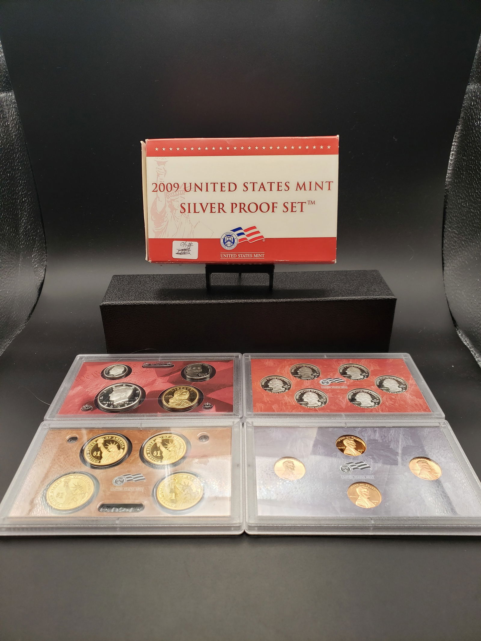 2009-S US Mint 90% Silver Proof Set, OGP and COA, Contains 18 Coins, Regular Coinage, Territory (1 of 5)
