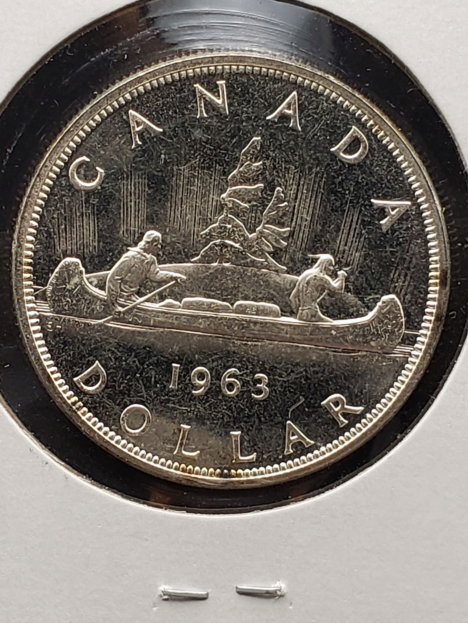 1963 PROOF 80% Silver Canada Dollar (1 of 3)