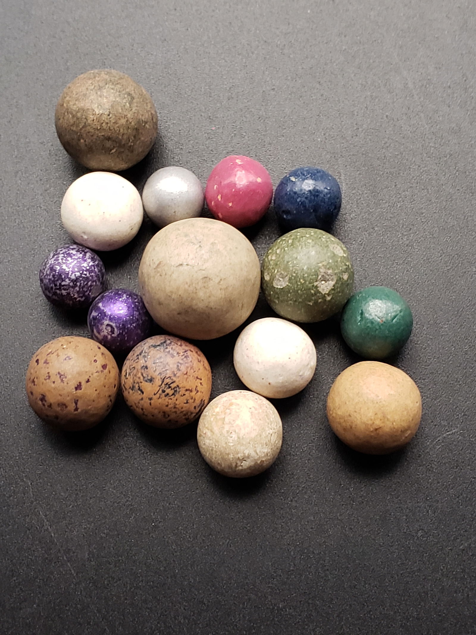 15 Civil War Era Marbles (1860's) (1 of 6)