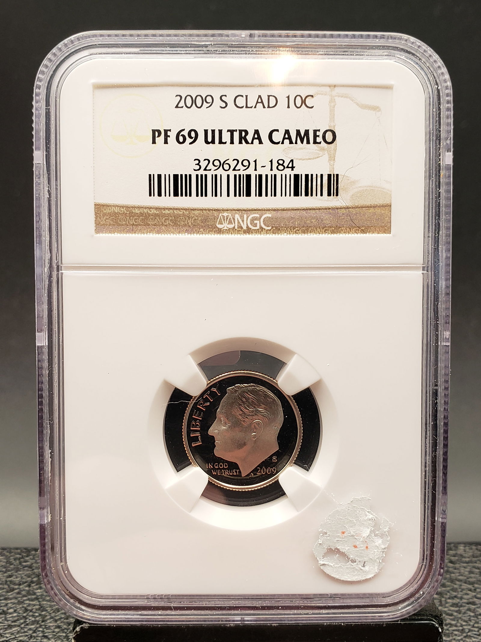 2009-S Roosevelt Dime, NGC Graded PF69 Ultra Cameo (1 of 3)