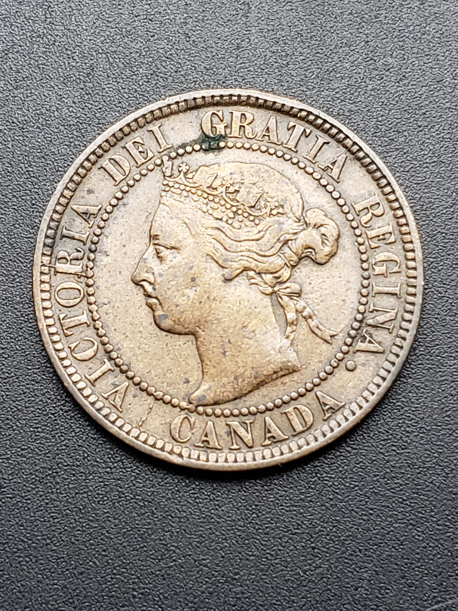 1896, Canada One Cent, 130 Years Old! (1 of 2)