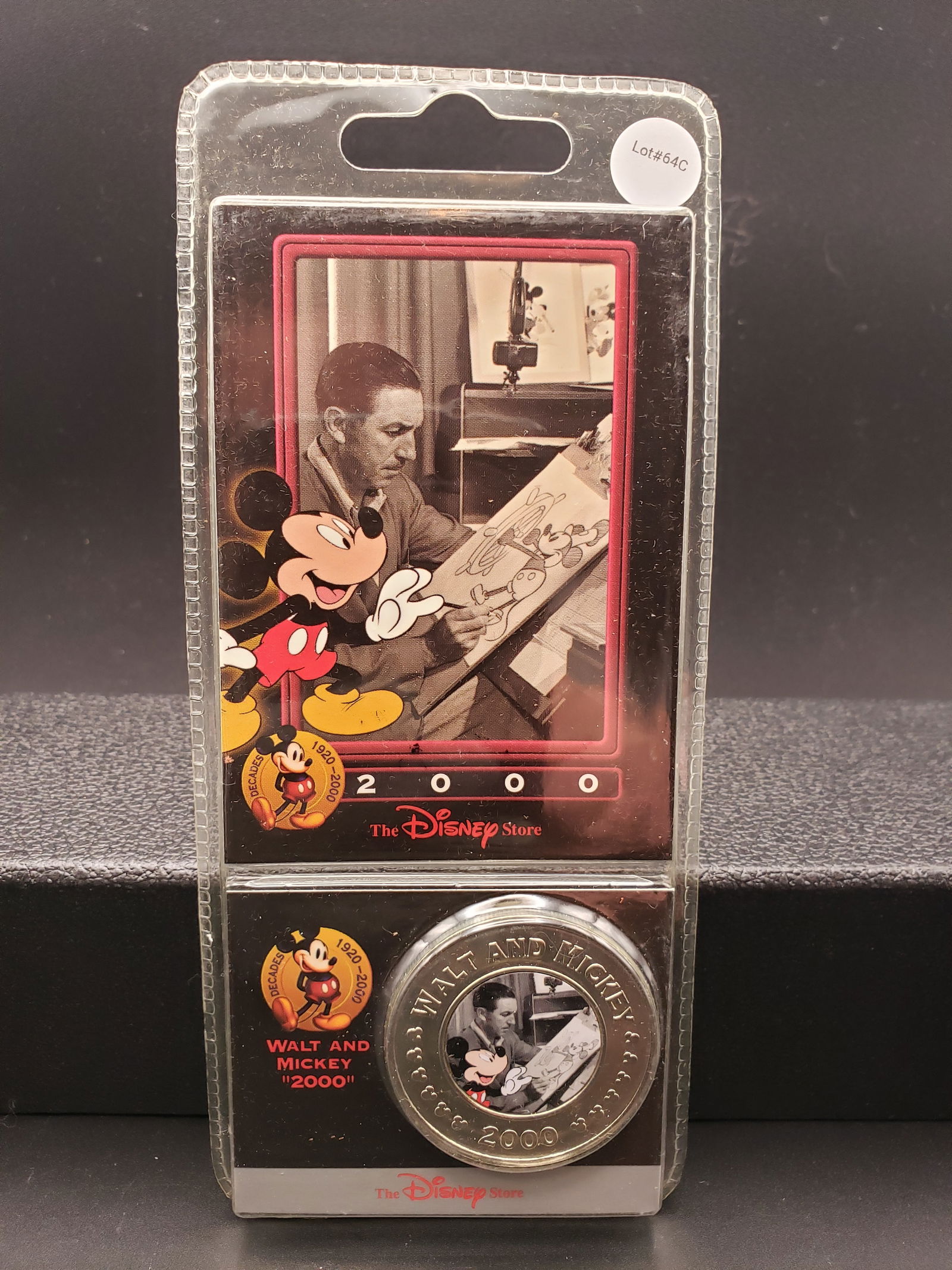 Disney's-WALT & MICKEY, 2000-Harder to Find, Brand new in Plastic Case, Great gift! (1 of 3)