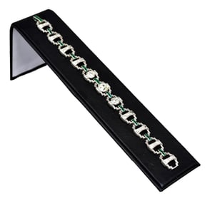 Antique Iridium/Platinum Mine Cut Diamond Bracelet with $9,500 Appraisal