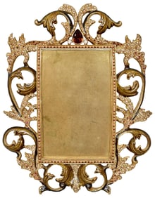 Jay Strongwater Jeweled Picture Frame