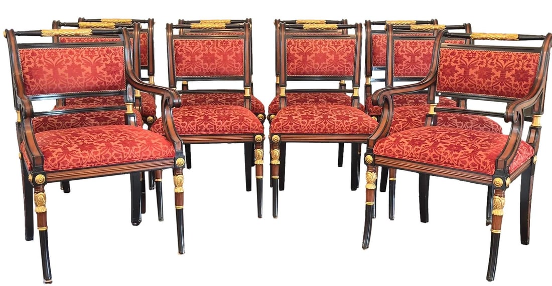 Set Of 10 Artistic Frame Westminster Dining Chairs (1 of 20)