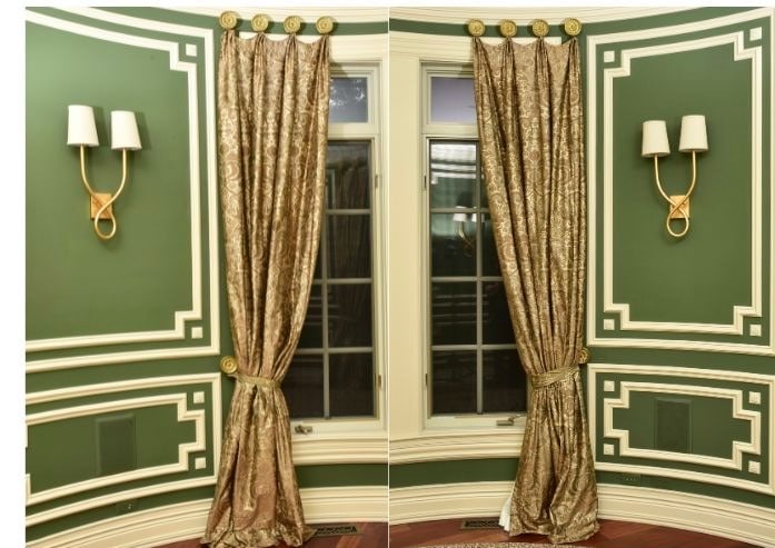 Pair of Silk Drapes (1 of 11)