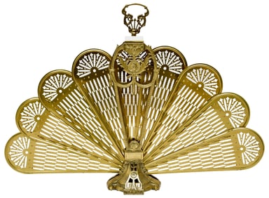Brass Fireplace Screen