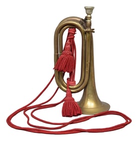 Original WWII Imperial Japanese Brass Bugle