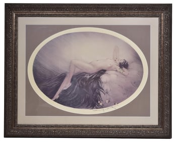 Louis Icart Art Deco Framed Print "Eve"