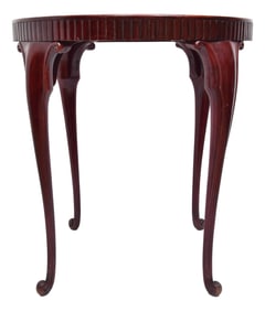 Attributed to Otto Prutscher (Vienna 1880-1949) Mahogany Stained Accent Table