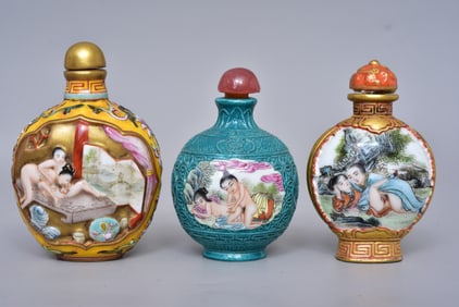 Chinese Erotic Snuff Bottles
