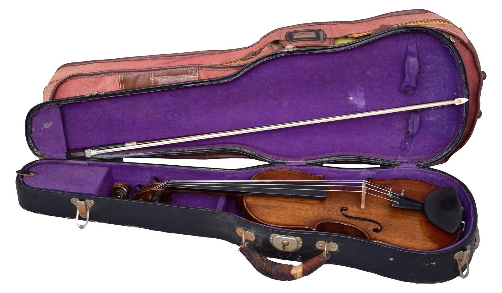 Copy of Antonius Stradivarius Violin with Case and Bow (1 of 13)