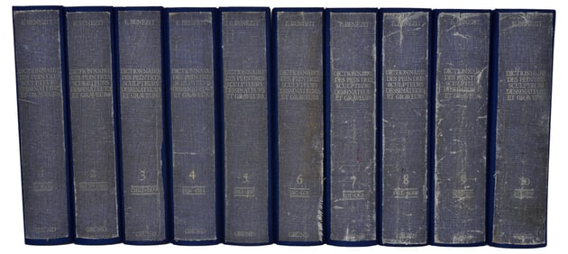 E. Benezit Nouvelle Edition Ten Volume Set