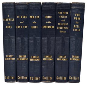 Ernest Hemingway Seven Volume Book Set