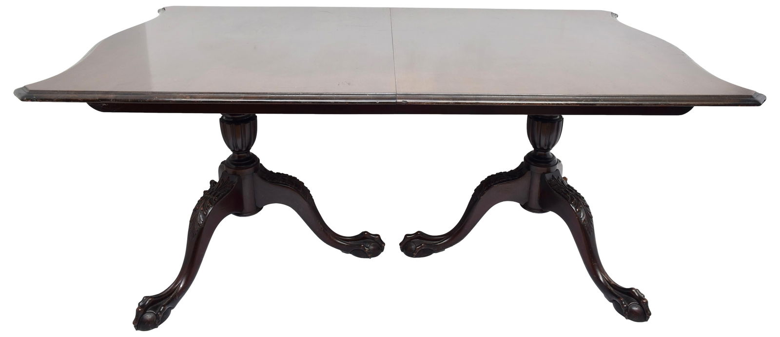 Mahogany Double Pedestal Dining Table (1 of 10)