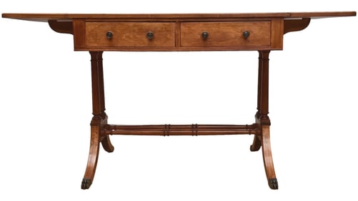 Charlotte Furniture Company Regency Drop Leaf Sofa Table