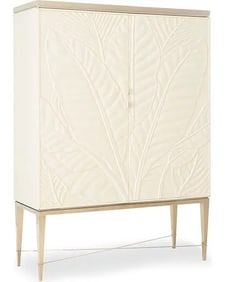 Caracole Palms Up! Bar Cabinet