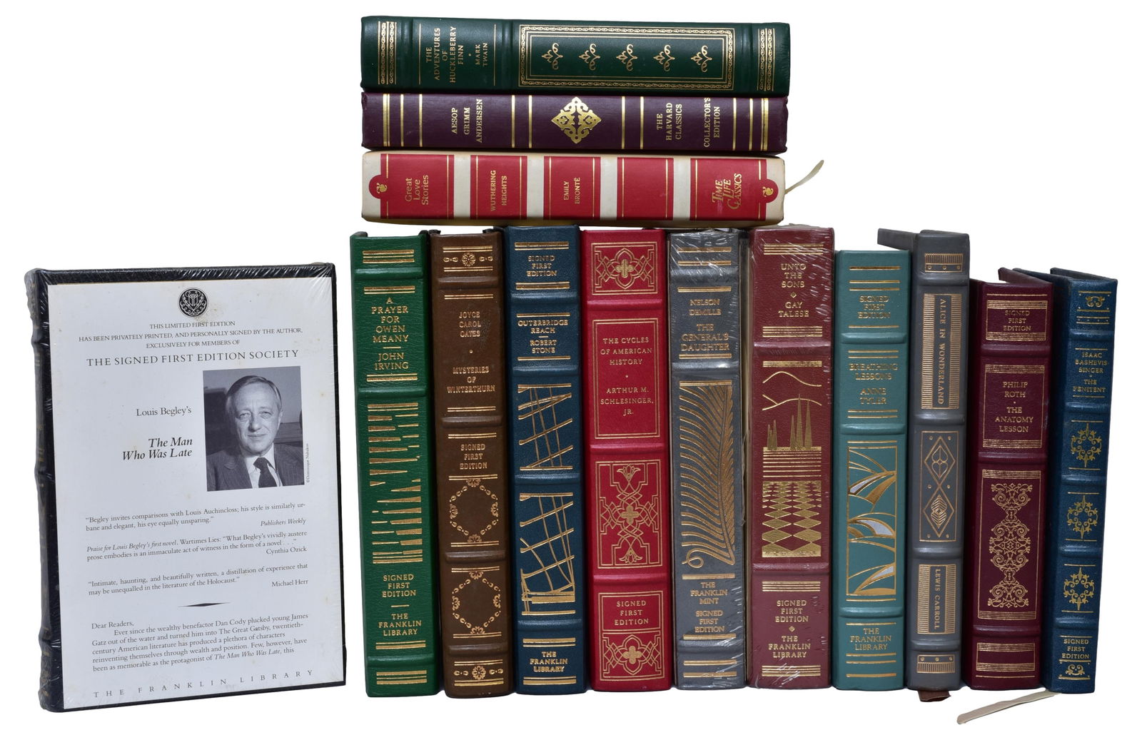 Signed First Edition Leather Bound Books (1 of 20)