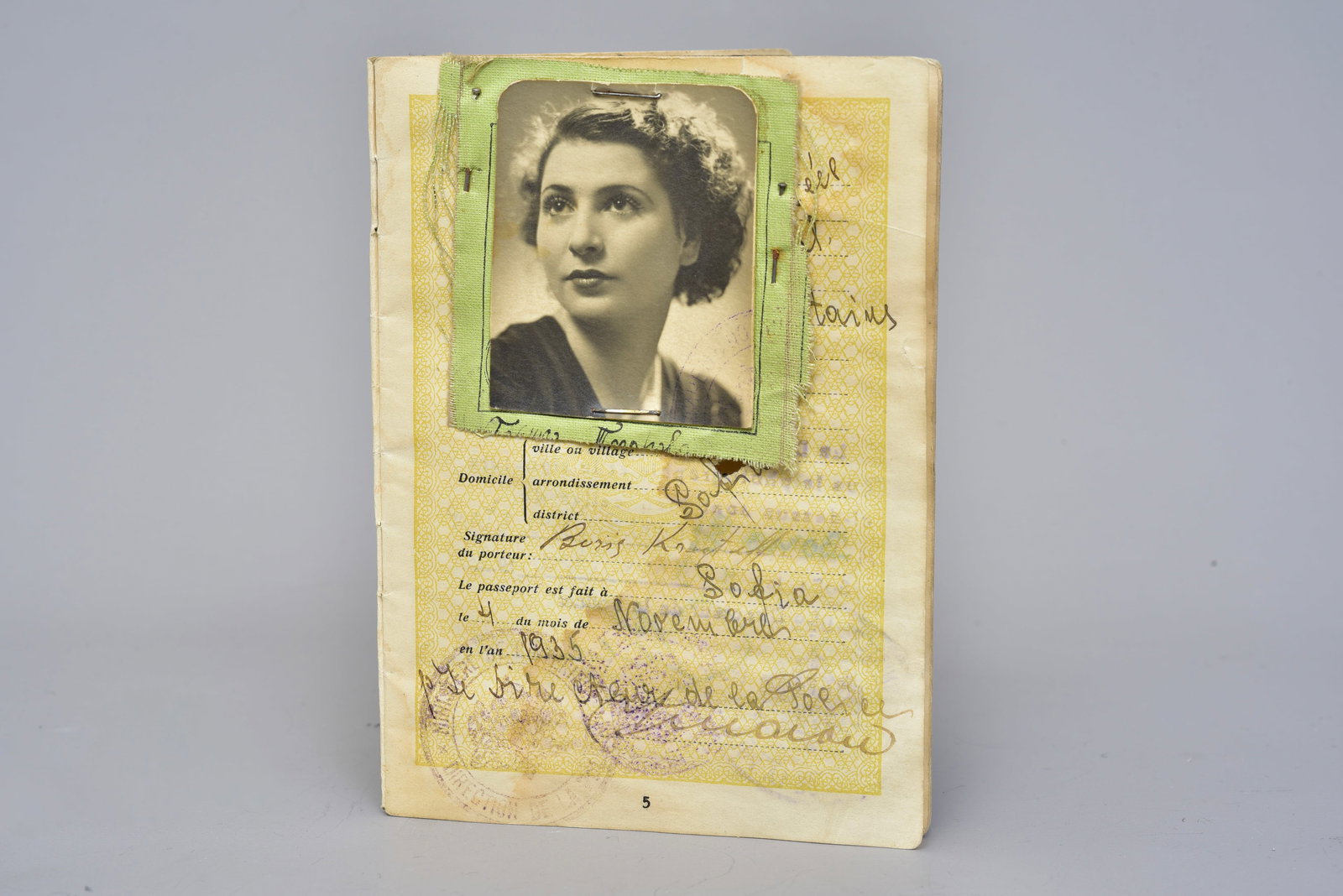 1935 Bulgarian Royal Passport – King Boris III (1 of 13)