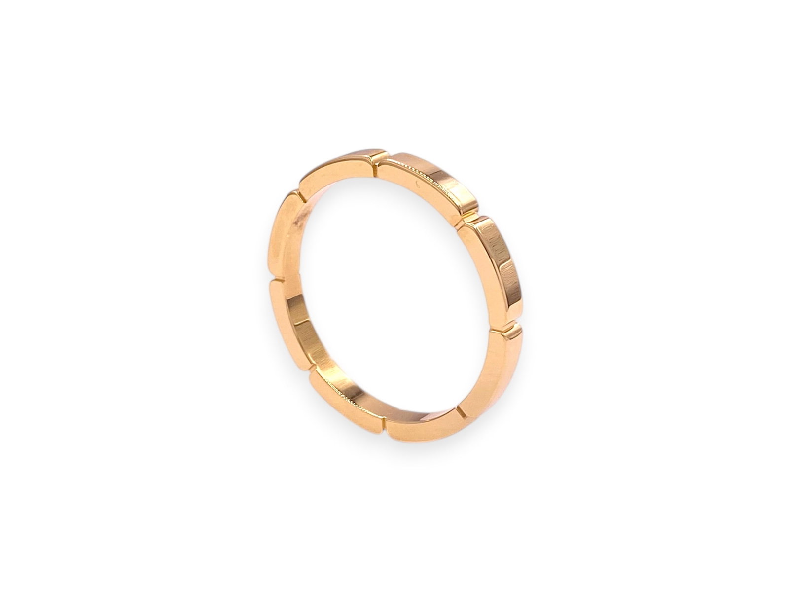 Cartier Maillon Panthere Wedding Band Ring 18k Yellow Gold (1 of 6)