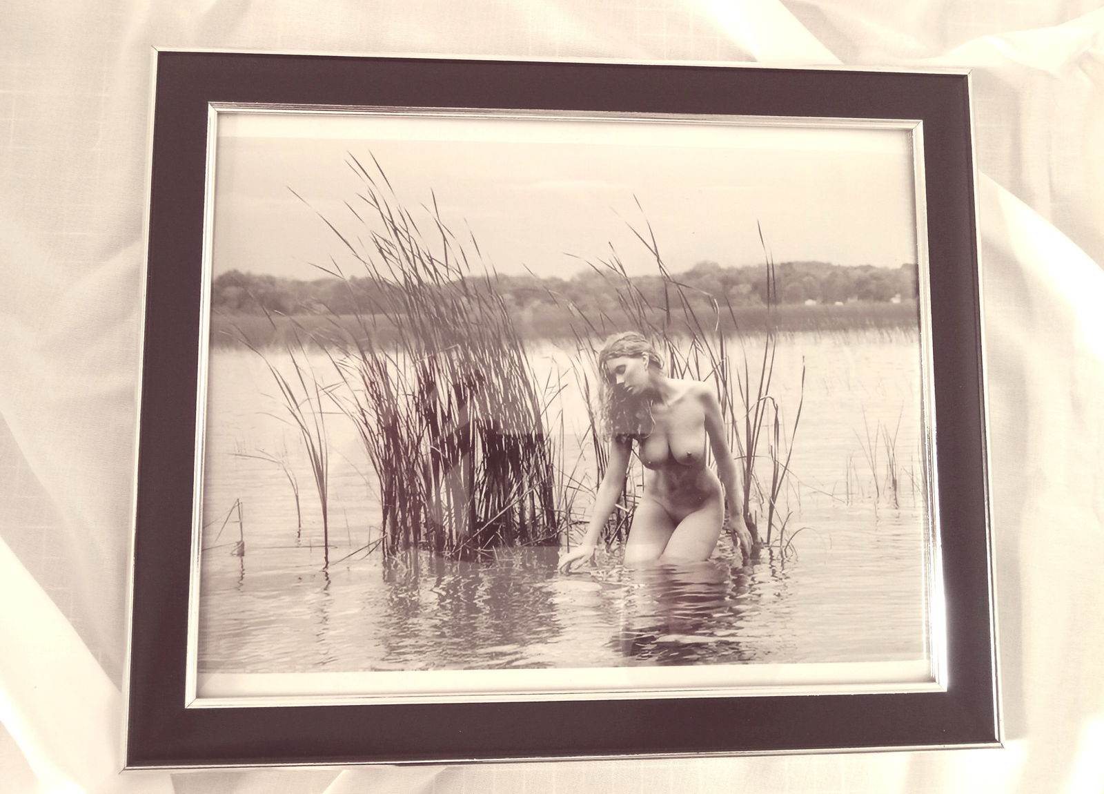 Ray Valentine, Beauty in Nature, 2012 Framed: Beauty in Nature photographed at Father Hennepin State Park, MN , Ray valentine in 2012. Printed on high gloss Kodak photo paper, unknown print date. Image measures 8x10, framed.