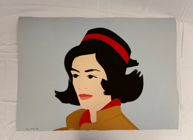 Alex Katz "Ada in Hat,1967" Print