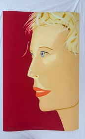 Alex Katz "Coca-Cola Girl (Red), 2018" Print