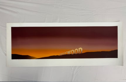 Ed Ruscha "Hollywood Print in Colors"