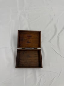 Antique Wood Jewelry Box
