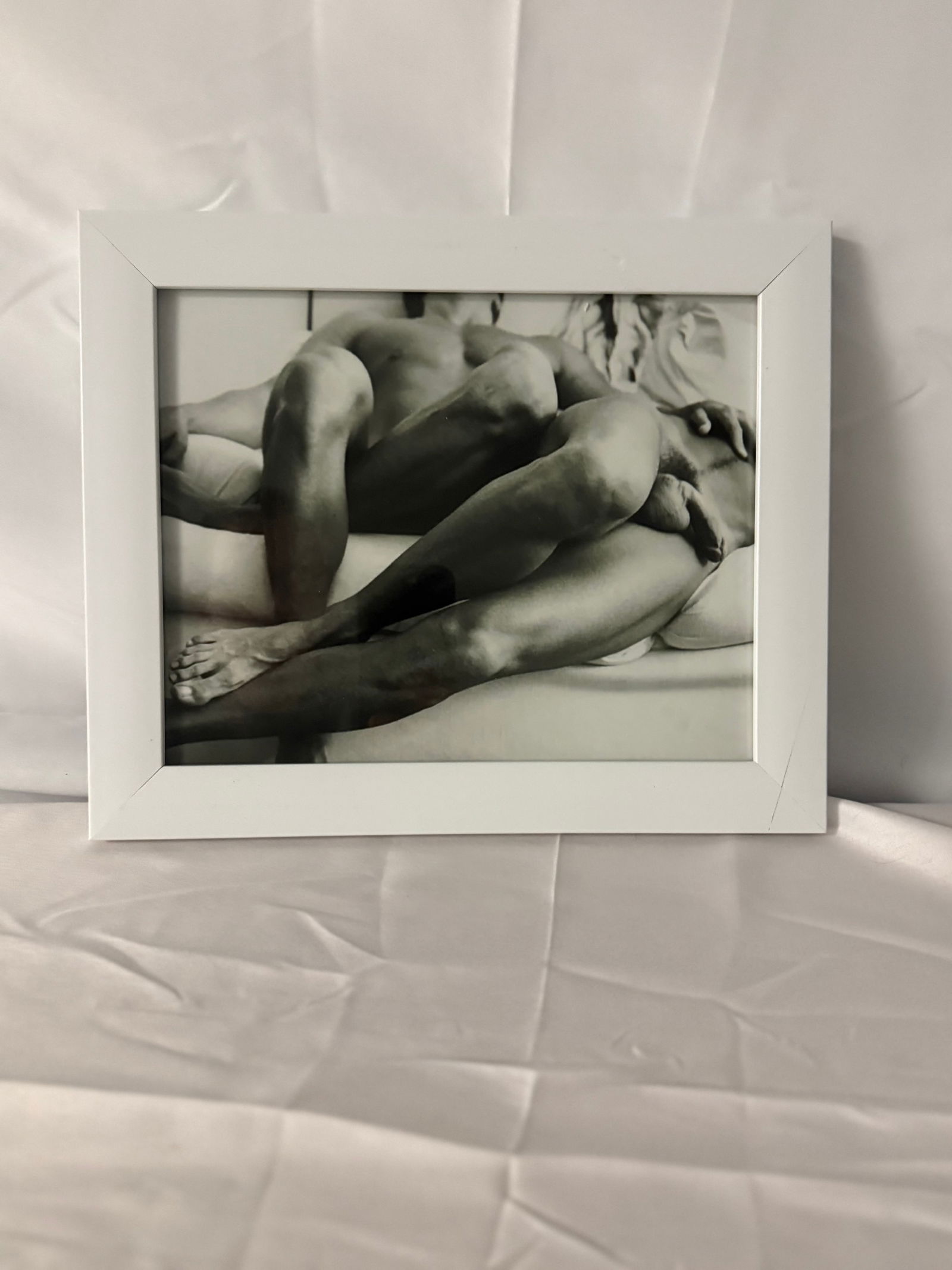Tom Bianchi - Male Nudes on Sofa, 1991: Tom Bianchi - Male Nudes on Sofa, 1991, measures 8x10 in.