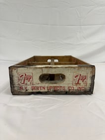 Vintage Antique 7up Crate