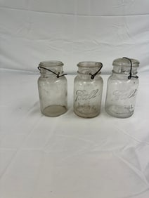 Antique Ball Mason Jars Set of 3