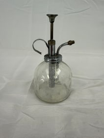 Vintage Glass Spray Bottle