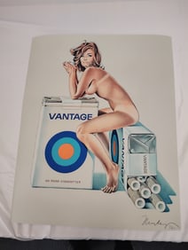 Mel Ramos "Vantage Cigarette, 1972" Print