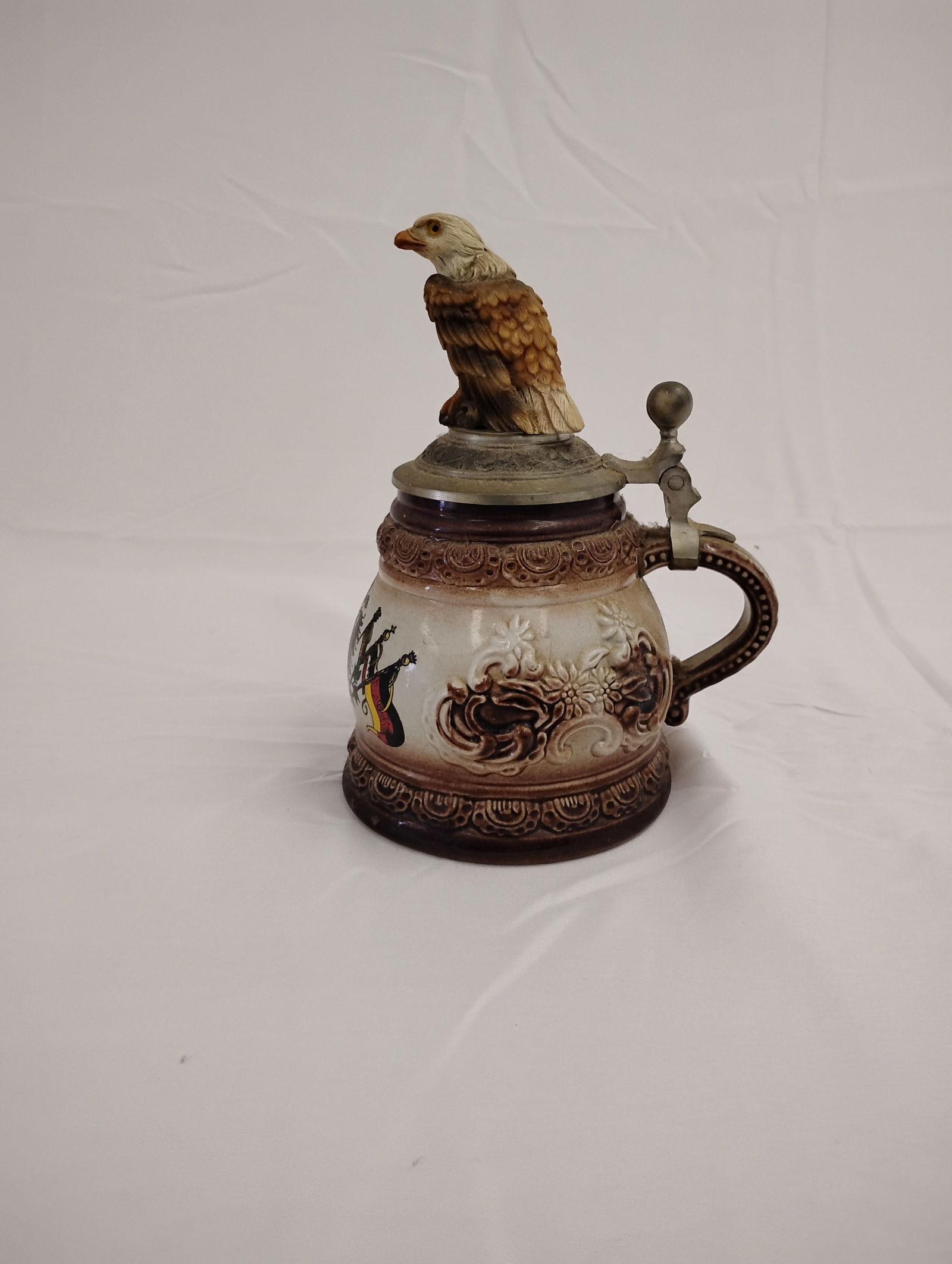 Antique German Mug with Lid (1 of 3)