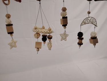 Hanging Wooden Mobiles